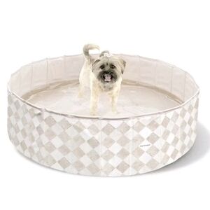 Foldable Dog Pool - Gray